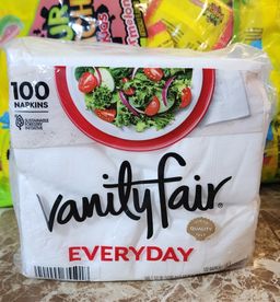Vanity fair  everyday 100 count napkins 
