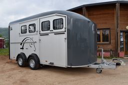 Van Cheval Liberté Maxi 4 – Gris hierro – 4 plazas (transporte en diagonal)