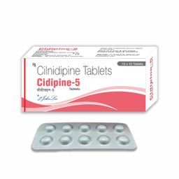 Cilnidipine Tablets 5 Mg Tablet