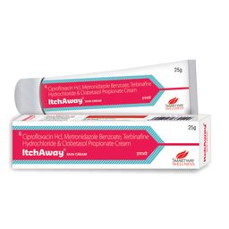 Ciprofloxacin 1% W/W + Metronidazole 1% W/W + Terbinafine 1% W/W + Clobetasol Propionate 0.05% W/W Cream 0.05% Cream