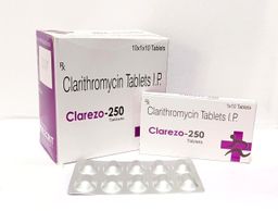 Clarithromycin Tablets 250 Mg Tablet