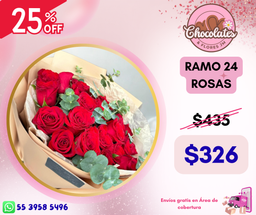 RAMO 24 ROSAS