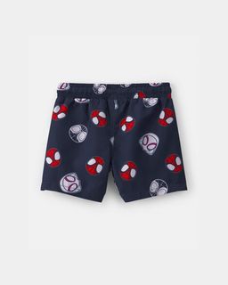 Toddler Boy ©Marvel Spider-Man Swim Trunks - Navy Blue