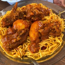SPAGHETTI AU POULET