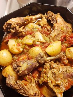 RAGOUT DE POMME DE TERRE AU POULET