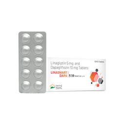 Linagliptin + Dapagliflozin Tablets 10 Mg Tablet