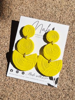 Citrine circle texture