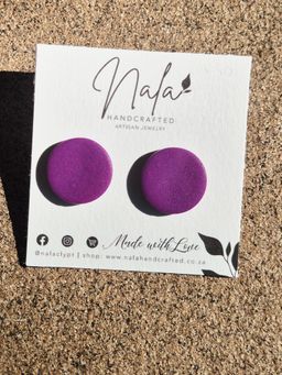 Violet midi stud