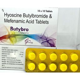 Hyoscine Butylbromide Tablets 10 Mg Tablet