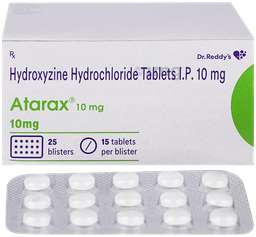 Hydroxyzine Hydrochloride Tablets 10 Mg Tablet