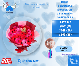 Ramo Gerberas