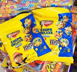 Keebler chips deluxe m&m cookies 