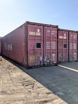 Contenedor marítimo de 40 pies High Cube – De segunda mano