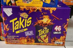 Takis 46 count per box