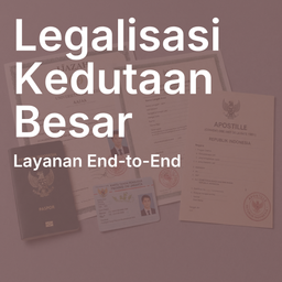 Legalisasi Berbagai Kedutaan Besar