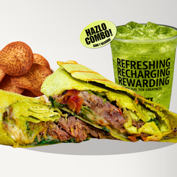 Combo Arrachera Wrap