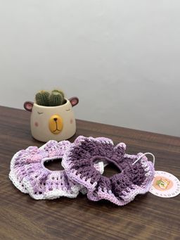 Handmade Crochet Scrunchie