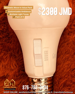 Aesthetic Glow Bulb Set (4-Value Pack)