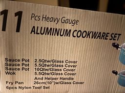 Aesthetic 11 Pcs Pot Set 