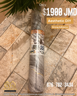 Aesthetic Grey Marble Sticker Wallpaper Roll