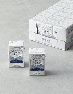 Organic Jeju Sterilized Milk 140ml 제주성이시돌 우유