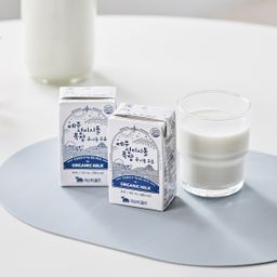 Organic Jeju Sterilized Milk 140ml 제주성이시돌 우유