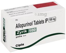 Allopurinol Tablets 100 Mg Tablet