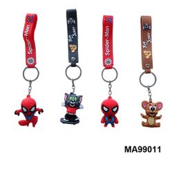 SILICONE SPIDERMAN / TOY & JERRY ''12PCS''