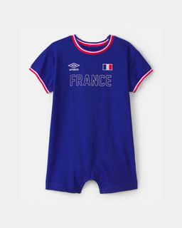 Baby Umbro France Soccer Romper