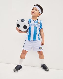 Toddler/Kids 2-Piece Umbro Argentina Soccer Jersey & Short Set 