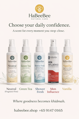 Tawas Deodorant Spray — Natural Mineral Protection