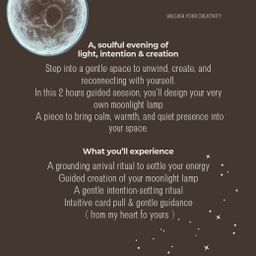 Moonlight Lamp Workshop