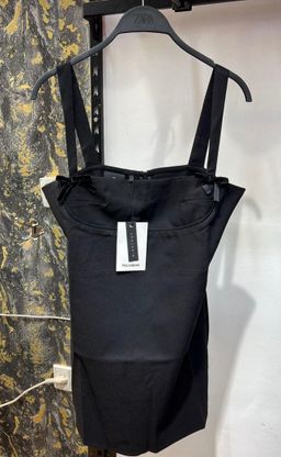 Robe Courte Noire à Noeuds - Style Coquette Chic