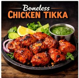 Boneless Chicken Tikk (R)