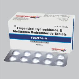 Flupentixol + Melitracen Hydrochloride Tablets 0.5 Mg Tablet