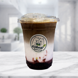 Beary-Blu Kojicha Latte