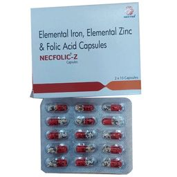 Elemental Iron + Folic Acid Tablets 100 Mg Tablet