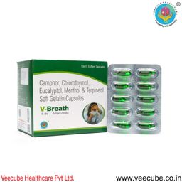 Camphor + Chlorothymol + Eucalyptol Oil + Menthol + Terpineol Oil Capsules 125 Mg Capsule