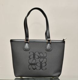 Monogram Structured Tote Bag