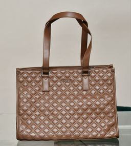 Quilted Tote Bag.