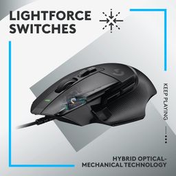 LOGITECH G502X / 25600 DPI / 13 BOTONES / ALAMBRICO USB
