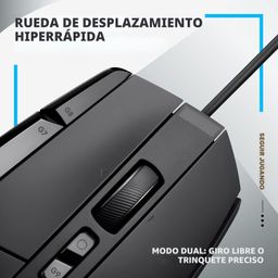 LOGITECH G502X / 25600 DPI / 13 BOTONES / ALAMBRICO USB