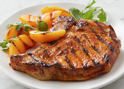 Grilled Ribeye or PorkChop w/Sweet Potatoes