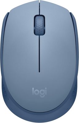 LOGITECH M170 / 1000 DPI / 3 BOTONES / WIRELESS USB / INALAMBRICO / BLUE