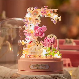 Flower Swan MUSIC BOX 