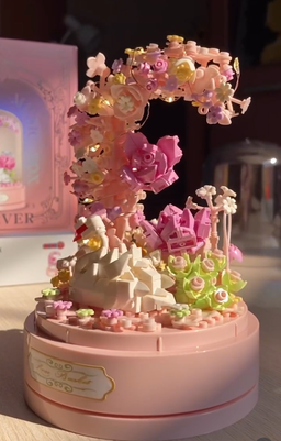 Flower Swan MUSIC BOX 