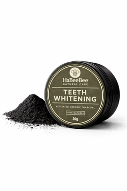 Teeth Whitening Powder — Organic Bamboo Charcoal