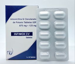 Amoxycillin + Clavulanic Acid Tablets 875 Mg Tablet