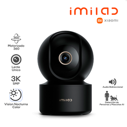 IMILAB C22 / RESOLUCION 3K 5MP / MOTORIZADA 360 / WIFI / INTERIOR / TECNOLOGIA AI