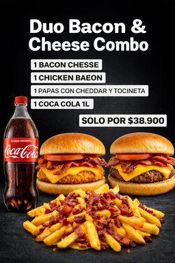 Duo Bacon & Cheese Combo
